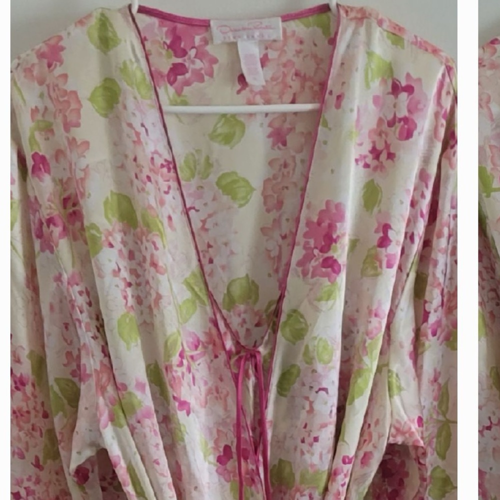 Oscar de la Renta Floral Robe